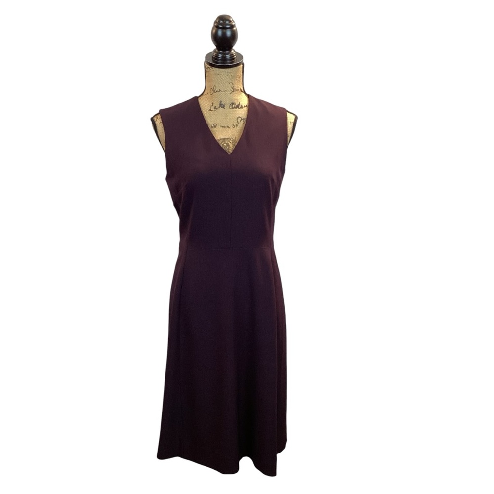 MM. LaFleur Anne Dress New York Sleeveless Plum